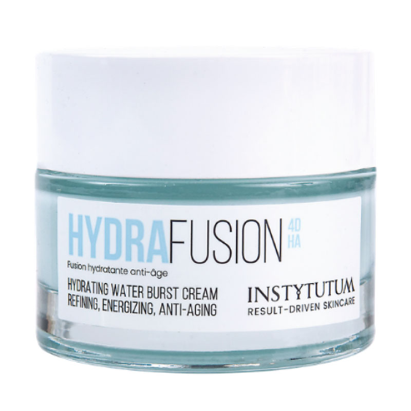 Зволожувальний гель-крем для обличчя Instytutum HydraFusion 4D Hydrating Water Burst Cream з 4 видами гіалуронової кислоти, 50 мл
